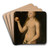 Eve by Lucas Cranach the Elder Art Drink Coaster set
