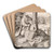 The Holy Family by Lucas Van Leyden Art Drink Coaster set