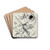 Untitled by Wassily Kandinsky Drink Coasters - set of 4