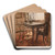 Interior by Magnus Enckell Art Drink Coaster set