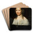 Portret van Anna Goos by Jacob van Reesbroeck Art Drink Coaster set Portret van Anna Goos by Jacob van Reesbroeck Art Drink Coaster set