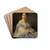 Portrait of Aleksandra Zatler, generals wife by Jzef Simmler Drink Coasters - set of 4 Portrait of Aleksandra Zatler, generals wife by Jzef Simmler Drink Coasters - set of 4