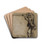 Soldier Taking Aim (recto) by Winslow Homer Drink Coasters - set of 4 Soldier Taking Aim (recto) by Winslow Homer Drink Coasters - set of 4