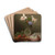 A Vase of Corn Lilies and Heliotrope by Martin Johnson Heade Drink Coasters - set of 4