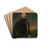 Portrait of Young Man by Jozef Boetech Klemens Art Drink Coaster set