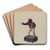 Hitching Post by Richard Correll Art Drink Coaster set Hitching Post by Richard Correll Art Drink Coaster set