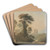 Capriccio view on the Thames near Windsor by John Varley Art Drink Coaster set