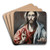Christ Blessing ('the Saviour Of The World') by El Greco (Domenikos Theotokopoulos) Art Drink Coaster set