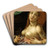 Lucretia by Circle of Hans von Aachen Art Drink Coaster set