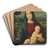 Vierge  l'Enfant by Francesco Francia Art Drink Coaster set