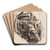 Draperistudie by Oluf Hartmann Art Drink Coaster set