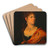 Charlotte Wolter, Schauspielerin by Hans Canon Art Drink Coaster set