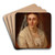 Portrait of Sydonia Wakulska by Antoni Kozakiewicz Art Drink Coaster set Portrait of Sydonia Wakulska by Antoni Kozakiewicz Art Drink Coaster set