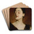 Flora Priestley (Lamplight Study) by John Singer Sargent Art Drink Coaster set
