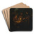 The Apple Seller by Petrus van Schendel Art Drink Coaster set
