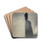 A Woman Fishing by Georges Seurat Drink Coasters - set of 4