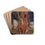 Bloemen over de stad by Frits van den Berghe Drink Coasters - set of 4 Bloemen over de stad by Frits van den Berghe Drink Coasters - set of 4