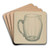 Pitcher by John Dana Art Drink Coaster set