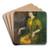 Laura Dreyfus Barney by Alice Pike Barney Art Drink Coaster set
