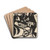 Fishing Village by Gustave De Smet Drink Coasters - set of 4