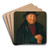 A Peasant from Lower Austria by Michael Neder Art Drink Coaster set