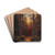 Forest Sunset by Julius Sergius Klever Drink Coasters - set of 4