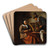 The Caudle Makers by Jan Steen Art Drink Coaster set