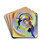 Political Drama by Robert Delaunay Drink Coasters - set of 4