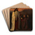 Der Auferstandene erscheint den beiden Marien by Georg Philipp Schmitt Art Drink Coaster set