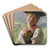 Dirndlkopf by Emil Rau Art Drink Coaster set