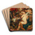 A Vanitas with putti by Frans Wouters Art Drink Coaster set A Vanitas with putti by Frans Wouters Art Drink Coaster set