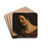 Young Girl Reading by Guercino Drink Coasters - set of 4