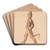 Andiron (Marching Hessian) by Cushman Parker Art Drink Coaster set Andiron (Marching Hessian) by Cushman Parker Art Drink Coaster set