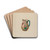 Cream Pitcher by Thomas Holloway Drink Coasters - set of 4