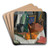 Nature Morte No. 3 by Georges Valmier Art Drink Coaster set Nature Morte No. 3 by Georges Valmier Art Drink Coaster set