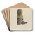 Convict Boot by Robert W.R. Taylor Art Drink Coaster set