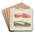 Slippers by Melita Hofmann Art Drink Coaster set