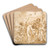 The Baptism of Christ by Giovanni Domenico Tiepolo Art Drink Coaster set