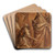 Christ et le centurion by Giacomo Cavedone Art Drink Coaster set