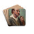 Portrait du Roger  la pipe by Maximilien Luce Drink Coasters - set of 4