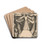 Christus met gespreide armen in een heuvellandschap by Lodewijk Schelfhout Drink Coasters - set of 4 Christus met gespreide armen in een heuvellandschap by Lodewijk Schelfhout Drink Coasters - set of 4
