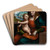 The Virgin And Child By A Window, Madonna Of The Cherries by Giampietrino (Giovanni Pietro Rizzoli) Art Drink Coaster set The Virgin And Child By A Window, Madonna Of The Cherries by Giampietrino (Giovanni Pietro Rizzoli) Art Drink Coaster set