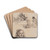 Mother of Rembrandt and Other Figures by James Ensor Drink Coasters - set of 4