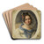 Portrait of a lady by Jean-Baptiste Isabey Art Drink Coaster set