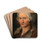Portrait of a Man by Henry Tresham Drink Coasters - set of 4