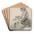 SeatedWoman by Abraham Van Strij Art Drink Coaster set