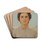 Jeune fille de Capri by Jean Benner Drink Coasters - set of 4