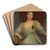 Portrait Of Norah Bourke by George Frederic Watts Art Drink Coaster set