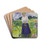 Woman in a Green Meadow by Edvard Munch Drink Coasters - set of 4