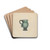 Cream Pitcher by John Dana Drink Coasters - set of 4